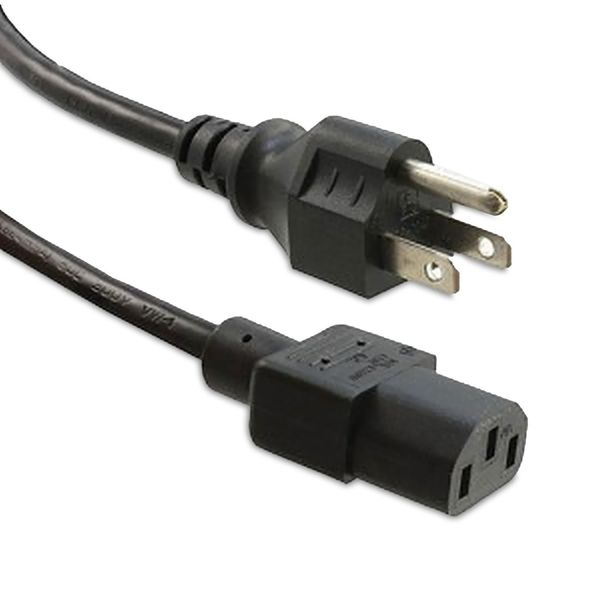 Enet 5-15P To C13 3Ft Black Power Cord N515-C13-3F-ENC